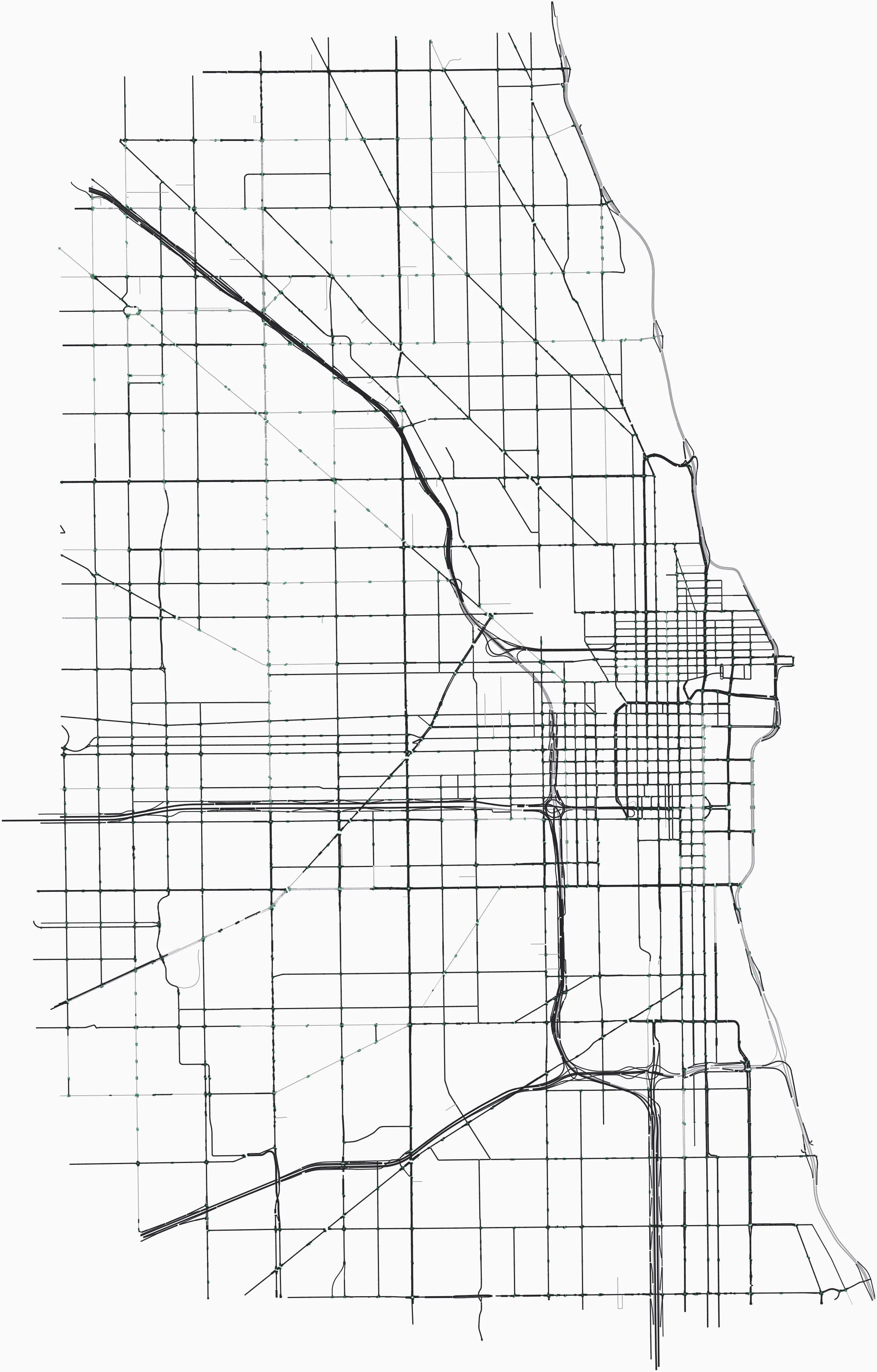 Chicago road network